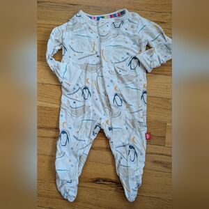 Magnetic Me Footie Onsie- Newborn- Bamboo, So Soft!